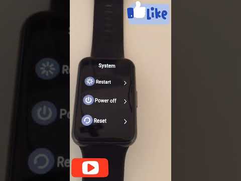 How to Reset/Power off/Restart Huawei watch fit