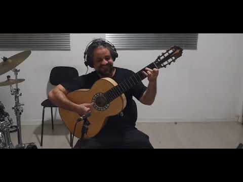 Rogério Caetano - Gravação em estúdio da música Saxofone Porque Choras
