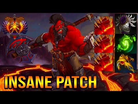 INSANE PATCH [ Axe ] FULL TEAM FIGHT  - DOTA 2 GAMEPLAY