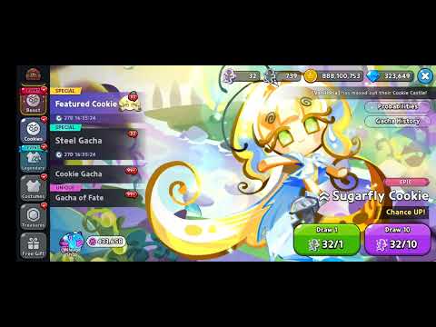 Cookie Run Kingdom OST - 'Gacha #29 (Sugarfly Cookie)' Music Soundtrack HD 1080p