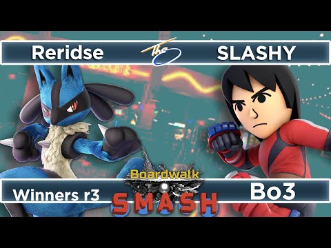 Reridse (Lucario) v SLASHY (Mii Brawler 1332) | Winners rnd 3 - Boardwalk #41 CFL SSBU