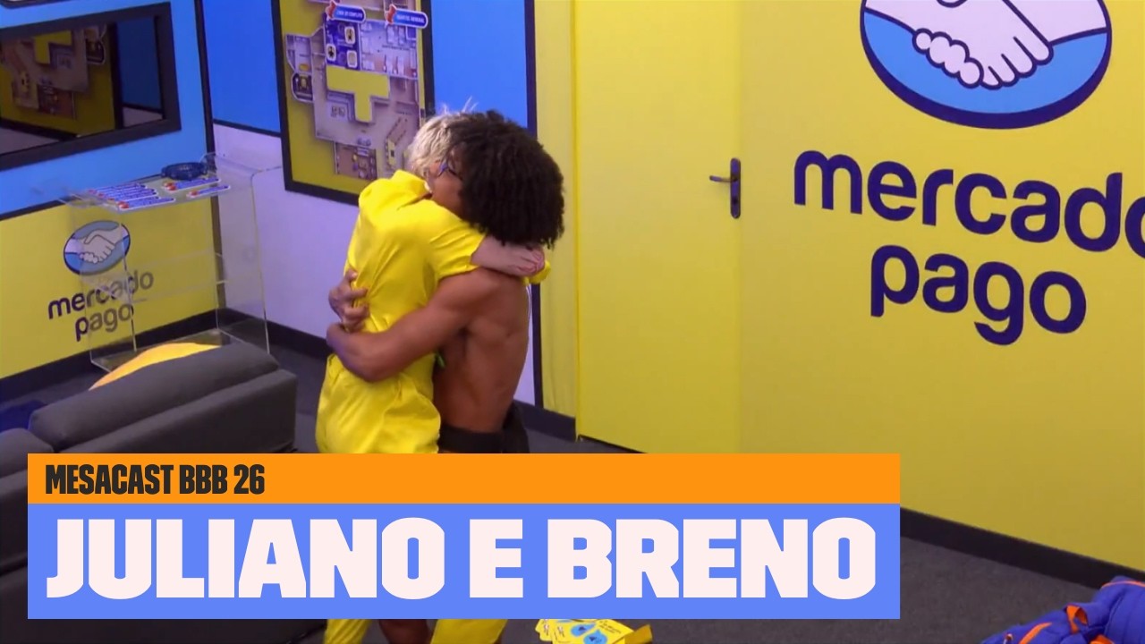 Juliano e Breno se ENCONTRAM no QUARTO SECRETO! | Mesacast BBB | BBB 26 | Multishow