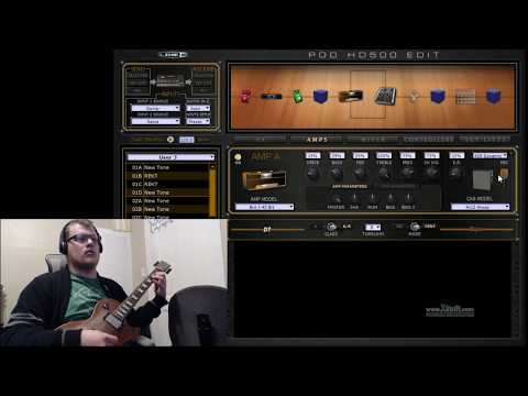 Line 6  How to Get Djent, Clean and Crunch on HD Edit (HD Pro X, HD500, HD500X)