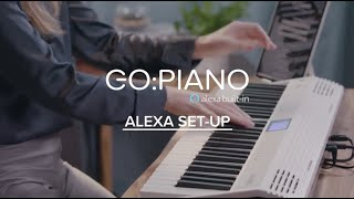 Video thumbnail for Roland GO:PIANO with Alexa Built-in - Alexa Set-Up by Product Support