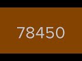Colorful Numbers 1 100 000