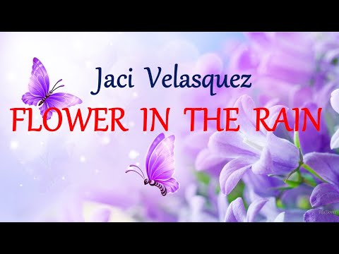 FLOWER IN THE RAIN -  JACI VELASQUEZ (HD) lyrics