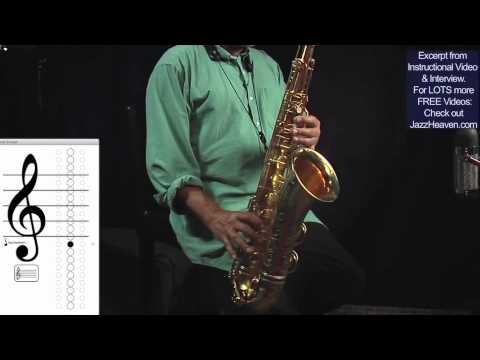 Jerry Bergonzi playing out on purpose over Cmaj7 - WATCH THE NOTES