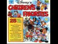 Disney's Childrens Favorites Cassette Sides 1 & 2 ...