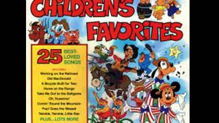 Disney's Childrens Favorites Cassette Sides 1 & 2