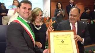 preview picture of video 'Mendicino: cittadinanza onoraria al Rettore de La Sapienza di Roma'