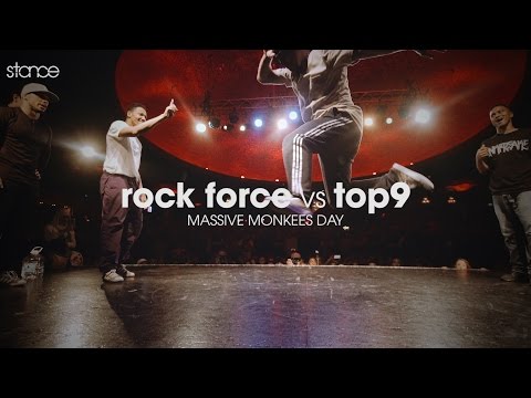 Rock Force vs Top9 // .stance // Massive Monkees Day 2016