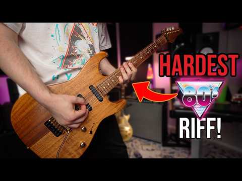 The 80s Riff Too Hard For Most To Play!