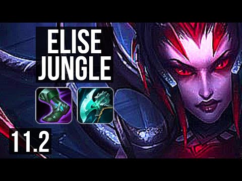 ELISE vs VIEGO (JUNGLE) | Rank 6 Elise, 3/1/4, Rank 19 | KR Grandmaster | v11.2