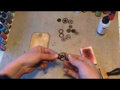 Ranger Ink - Tim Holtz Alcohol Ink Review and Refresher