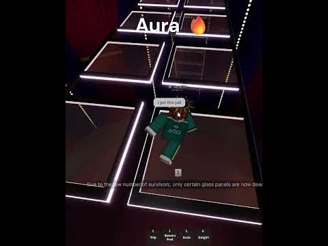 Aura farming #roblox #squidgame