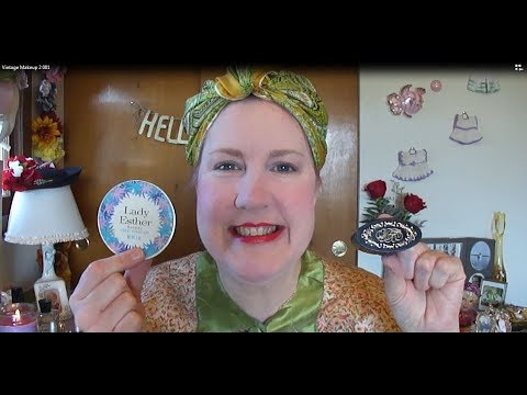 Vintage Makeup Application