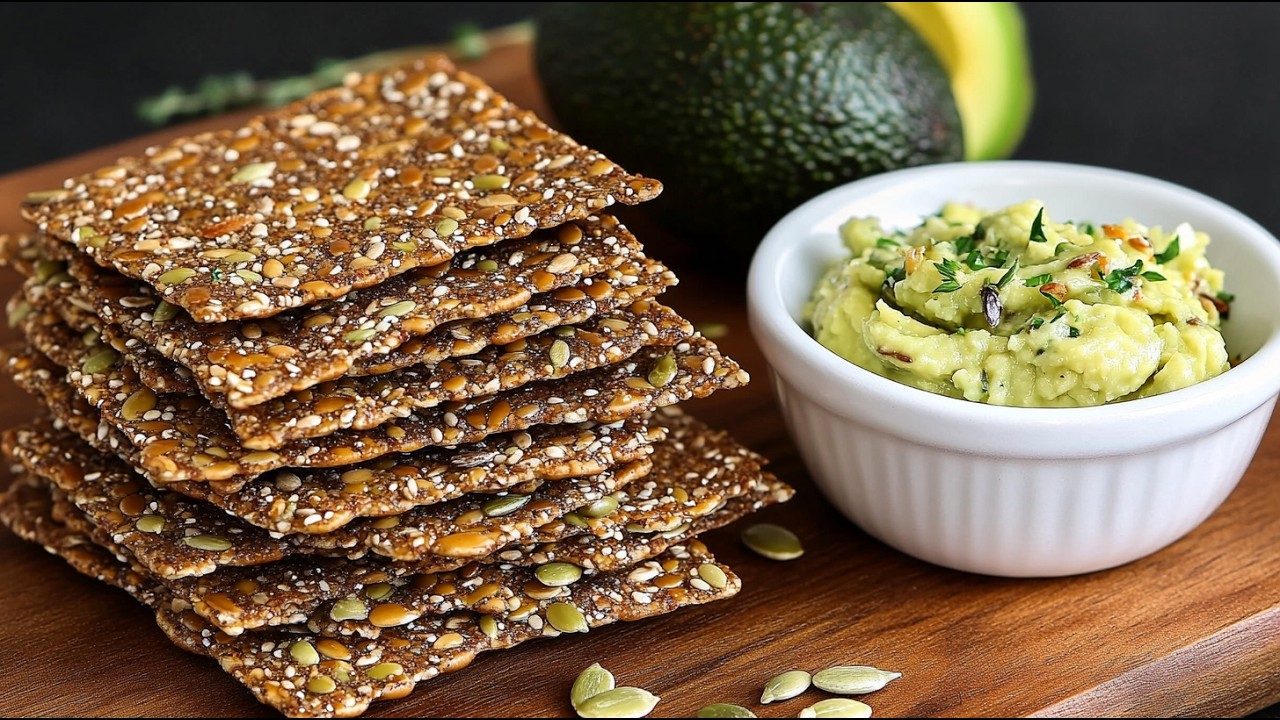 Keto Seed Crackers by Kochen Familie Cool β recipe photo