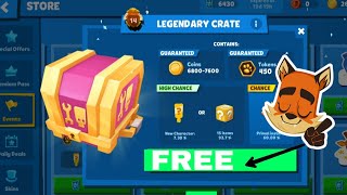 Get Free Legendary Crate For Free Zooba ||Zoo Battle Aren