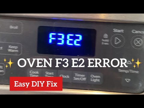✨ WHIRLPOOL OVEN F3-E2 ERROR - EASY FIX ✨