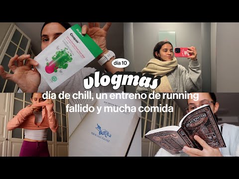 VLOGMAS 10 | Day at home, a failed workout (not every day is a good day) and lots of reading