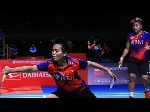 Apriyani RAHAYU/ Siti Fadia SILVA  vs Catherine CHOI/ Josephine WU | Badminton Japan Open 2022