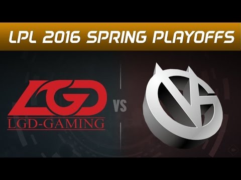 LOL LGD vs VG Game 1 Highlights - LPL SPRING 2016 PLAYOFFS Wild Card #1 - LGD Gaming vs Vici Gaming