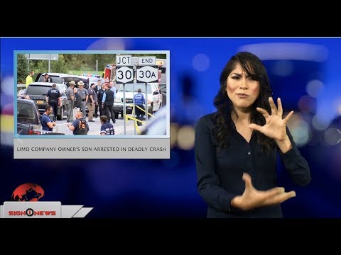 Limo company owner’s son arrested in deadly crash (ASL - 10.10.18)