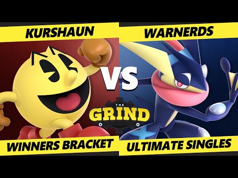 Pre-Glitch 8.5 The Grind 156  - Kurshaun (Pac-Man) Vs. Warnerds (Greninja) SSBU Ultimate Tournament
