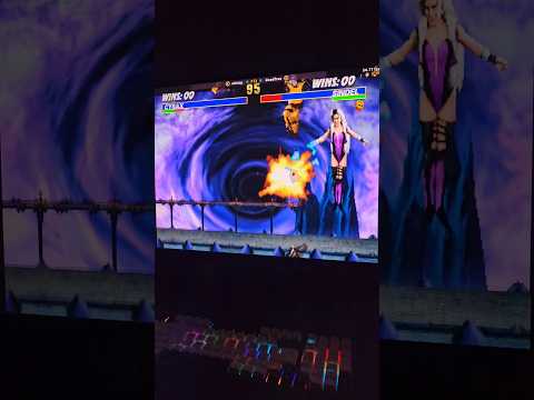 block cancel cyrax teleport #umk3 #mklk #fightcade #glitch #fightinggames #mk3 #mortalkombat