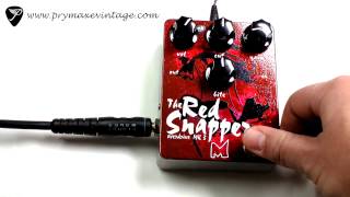 Video thumbnail for Menatone The Red Snapper MK3 Overdrive by Prymaxe
