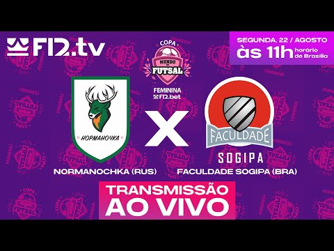 NORMANOCHKA (RUS) X FACULDADE SOGIPA (BRA) - Copa Mundo do Futsal F12.bet Feminino 2022