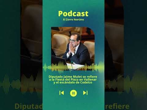 Diputado Jaime Mulet se refiere a la Fiesta del Pisco en Vallenar y el escándalo de Codelco