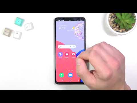 How to Turn On Airplane Mode on SAMSUNG Galaxy A52s - Turn off Airplain Mode