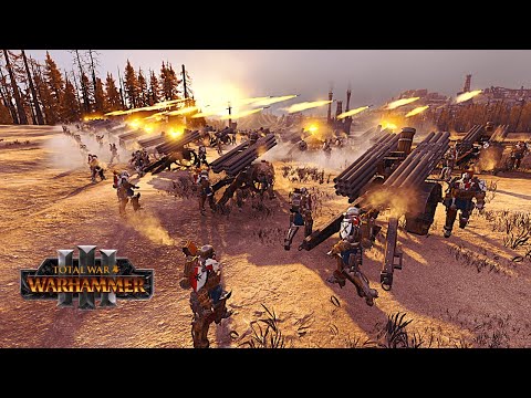 The Empire vs Dark Elves - Deithland Mod | Total War WARHAMMER3 Thrones of Decay | 4K | FIRESupport