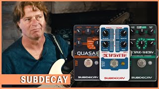 Video thumbnail for Unique Sound Design Machines: Subdecay - Octasynth, Octave Theory, Quasar Phaser by Pedalicious