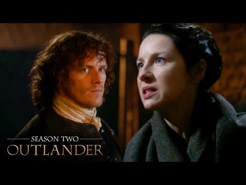Claire Pretends To Be A Hostage To Protect Jamie | Outlander