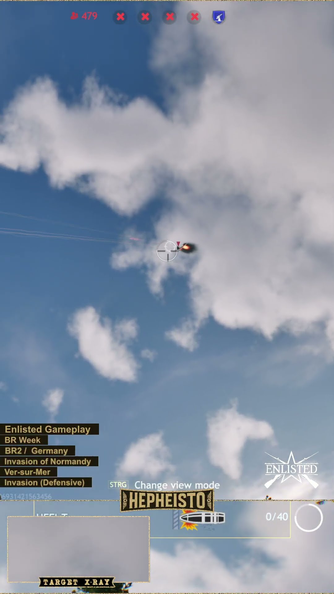 Engineer eliminates Plane SBD-3 Dauntless B23 with 20mm KwK Cannon
