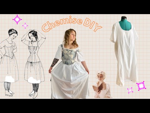 DIY Chemise! Made From a Bedsheet!