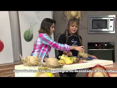 Receitas Bom Sabor 24/06/2013 - Curau