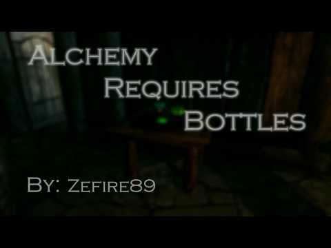 Alchemy Requires Bottles - Skyrim Mod