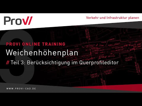 Weichenhöhenplan Teil 3 – Berücksichtigung im Querprofileditor