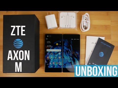 ZTE Axon M Unboxing