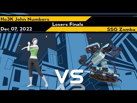 [Smash Ultimate] Ho3K | John Numbers vs SSG | Zomba - Xeno270 (L.Finals)