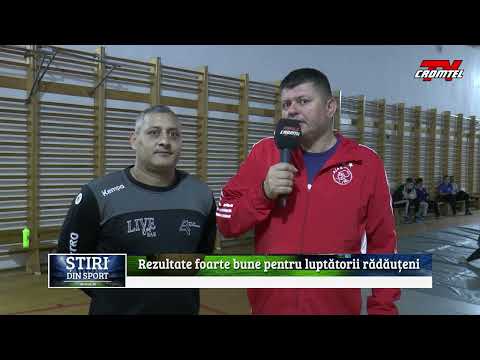 ȘTIRI DIN SPORT CROMTEL TV - Rezultate foarte bune pentru luptătorii rădăuțeni