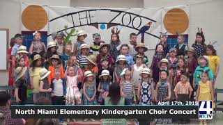 North Miami Elementary Kindergarten Choir Concert 4-17-19