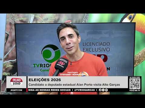 ELEIÇÕES 2026 | Candidato a deputado estadual Alan Porto visita Alto Garças