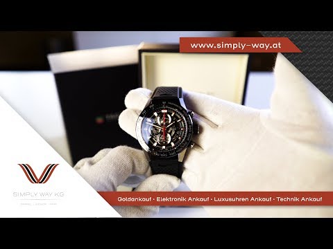 Unboxing 4K: Tag Heuer Carrera Calibre Heuer 01 CAR2A1Z 45mm