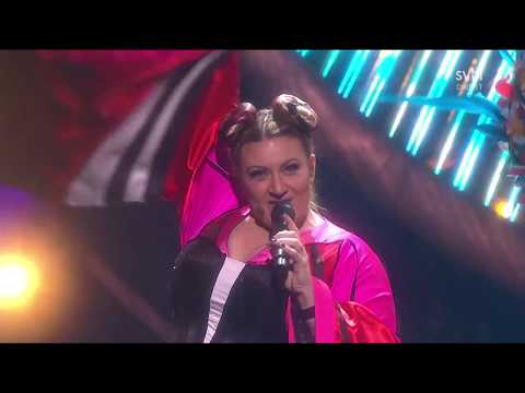 Sarah Dawn, Eric Saade, Marika Carlsson & Kodjo Akolor  - Israel Mashup | Melodifestivalen 2019