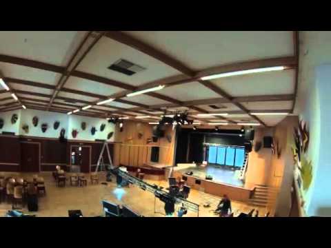 Feistritzer Fasching Licht Aufbau 2015/2016