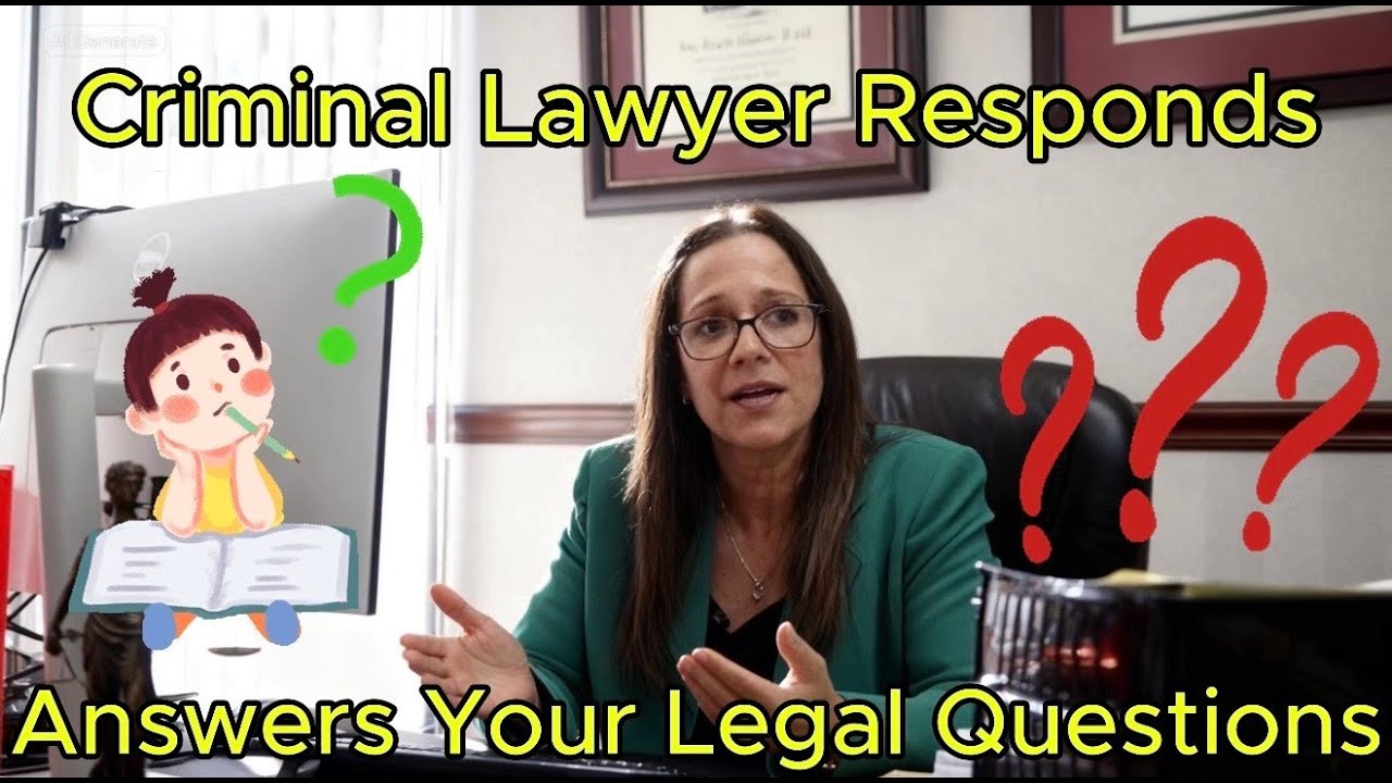 Criminal Defense Lawyer Answers Your Legal Questions